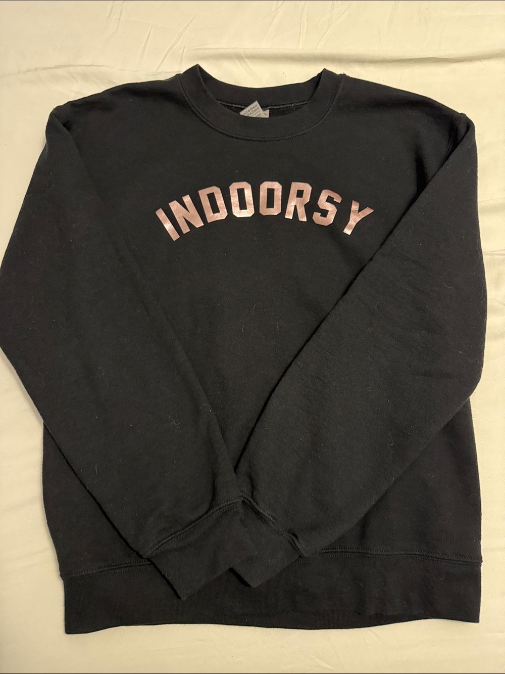 Black Crewneck Sweatshirt